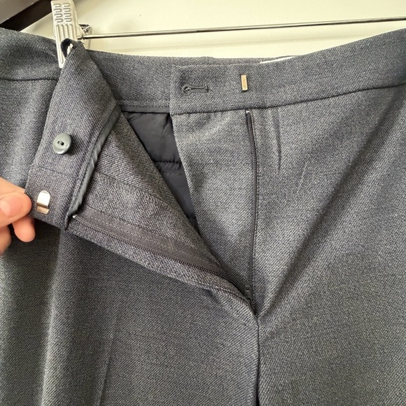 Calvin Klein Navy Suit Dress Trouser Pants Size 16 - Picture 2 of 10